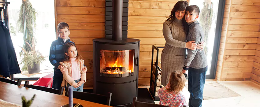 Morso Cast Iron Fireplace Insert Installation in Brownsville, Texas