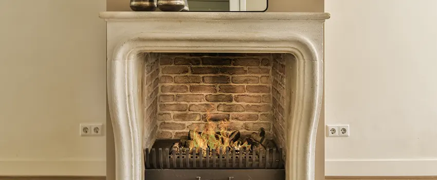 Vintage-style Fireplace Redesign in Brownsville, Texas