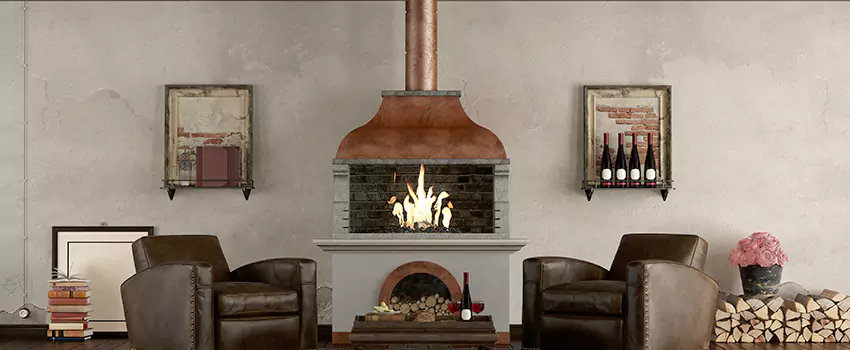 Thelin Hearth Products Providence Pellet Insert Fireplace Installation in Brownsville, TX