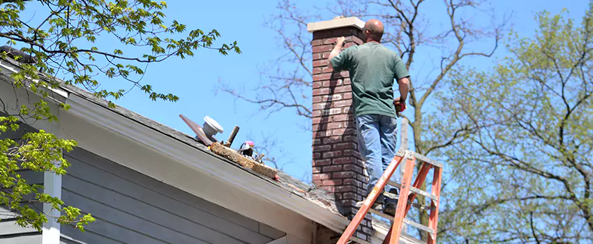 Vinyl and PVC Chimney Flashing Installation in Brownsville, TX